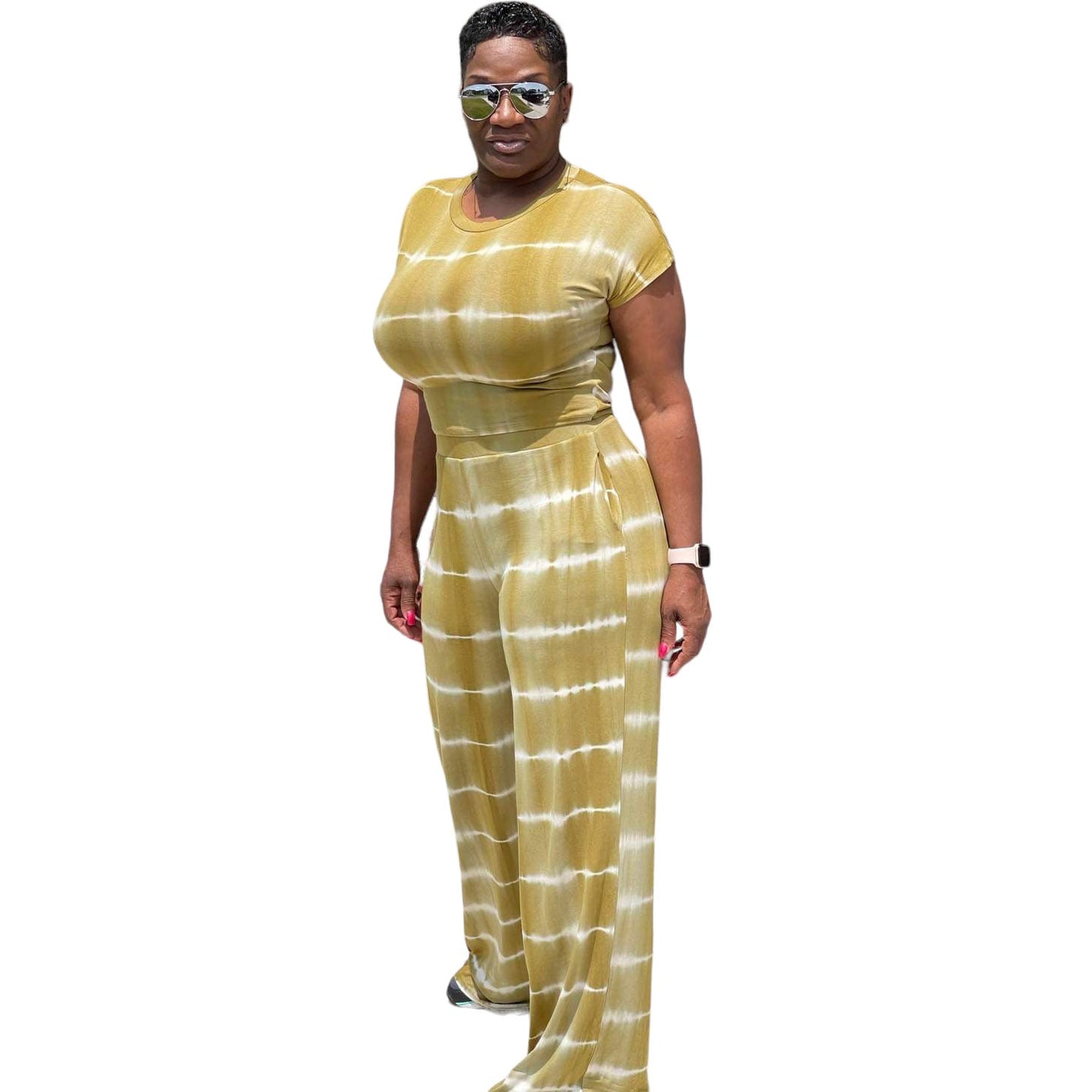 "Girl On Fire " Pant Set - Changing Room Boutique
